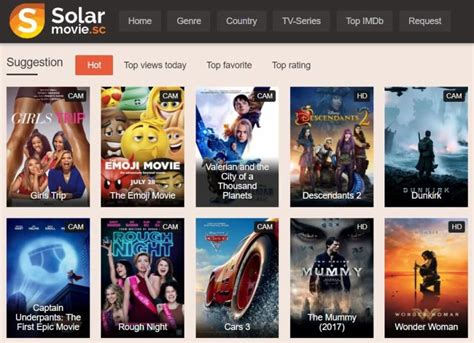 sites like solarmovie